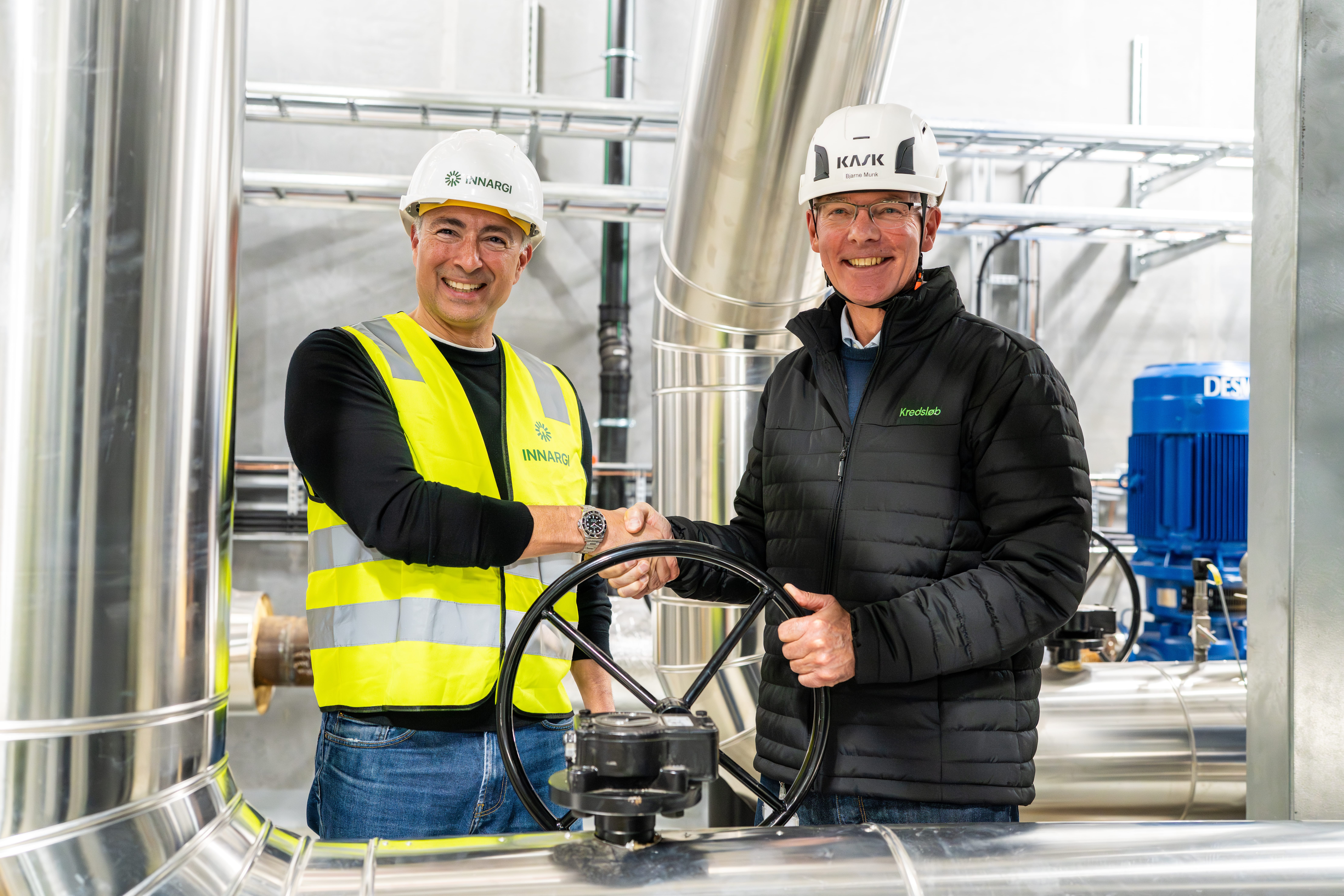 In Aarhus, Dänemark, nimmt die größte geothermische Fernwärmeanlage in der EU ihren Betrieb auf